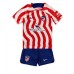 Cheap Atletico Madrid Home Football Kit Children 2022-23 Short Sleeve (+ pants)